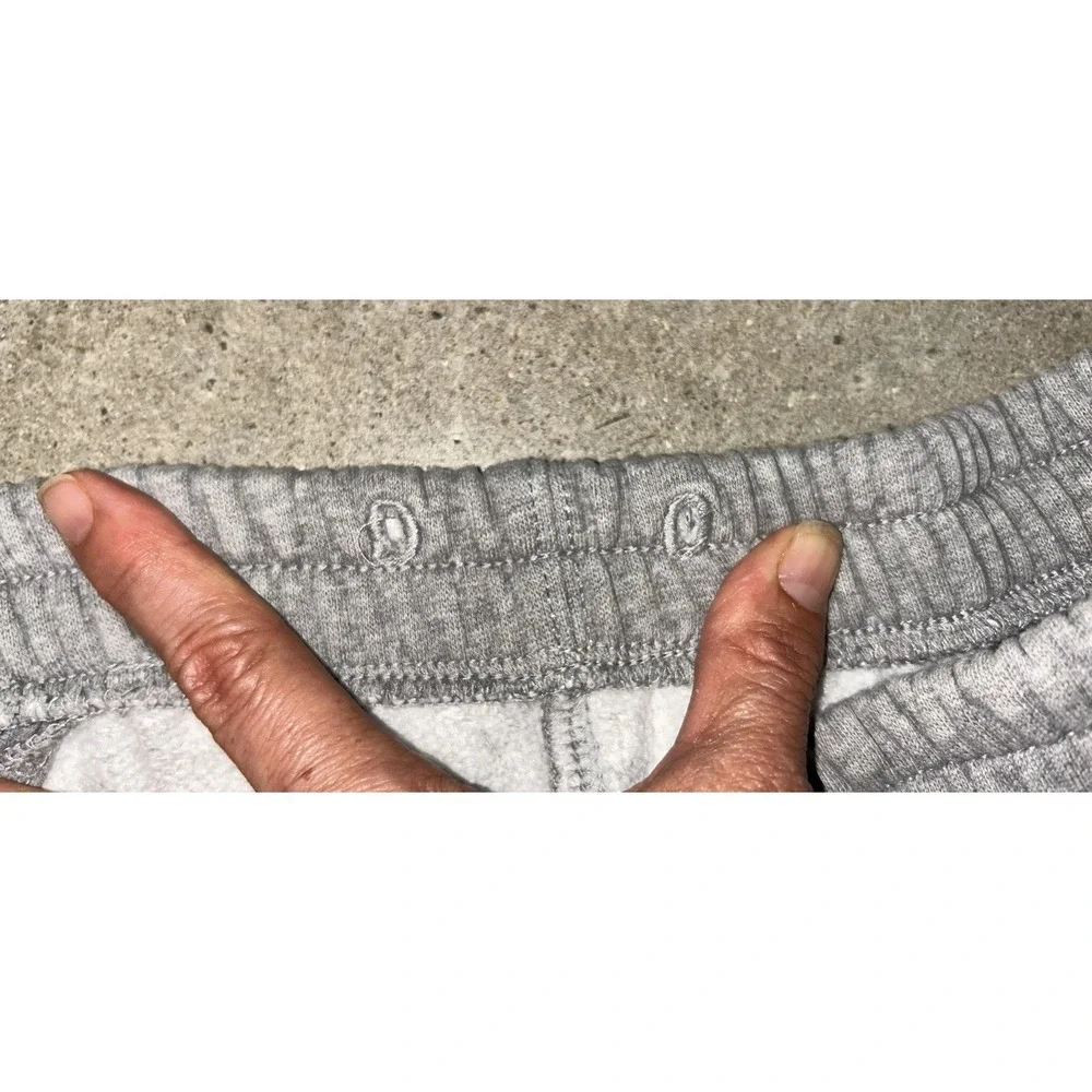 Free People XS All Star Sweatpants Heathered Gray VGUC Missing Drawstring